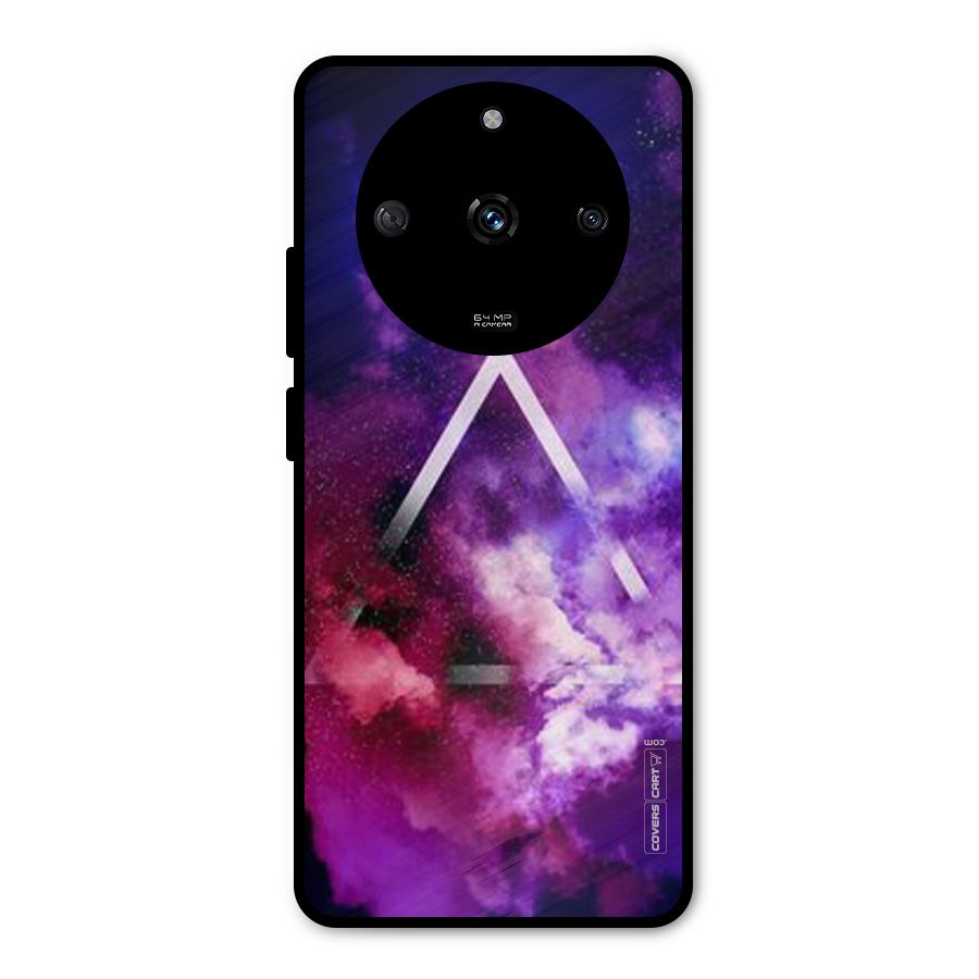 Galaxy Smoke Hues Metal Back Case for Realme Narzo 60 5G