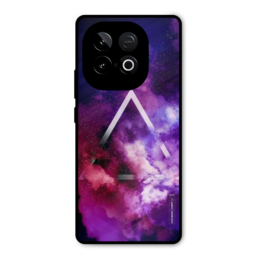 Galaxy Smoke Hues Metal Back Case for iQOO Neo 10
