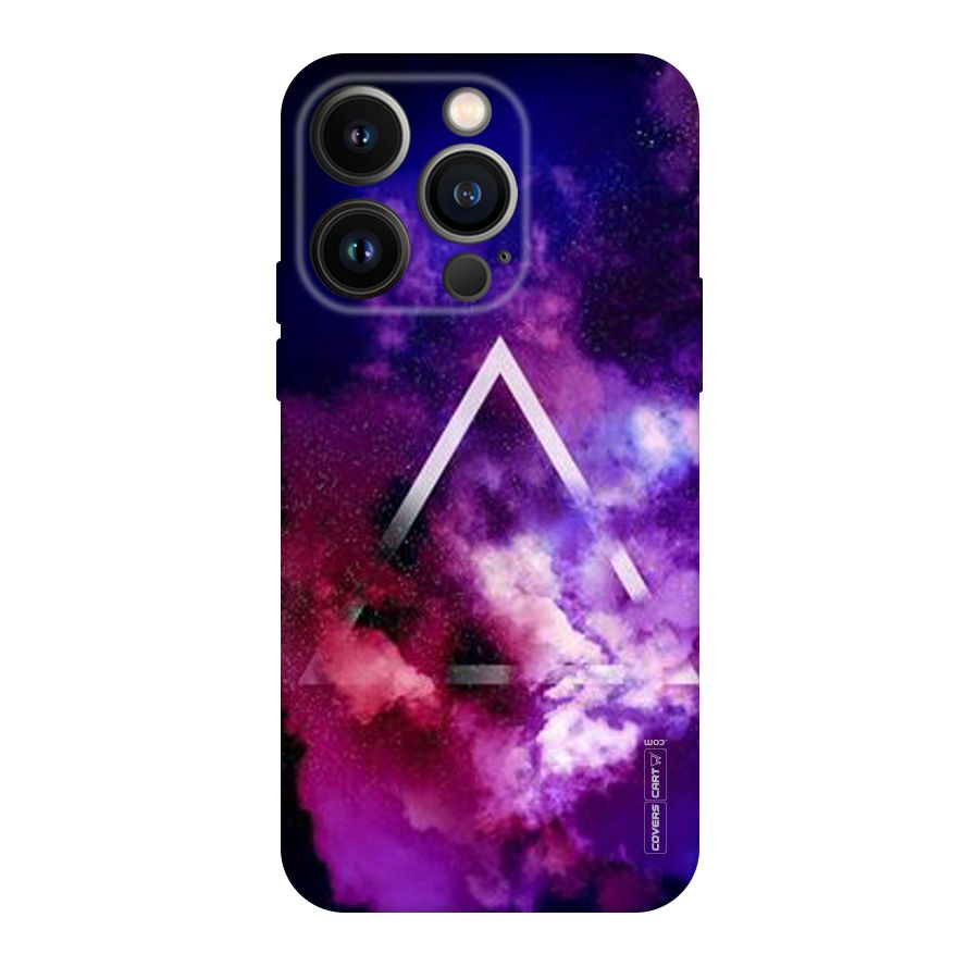 Galaxy Smoke Hues Original Polycarbonate Back Case for iPhone 14 Pro