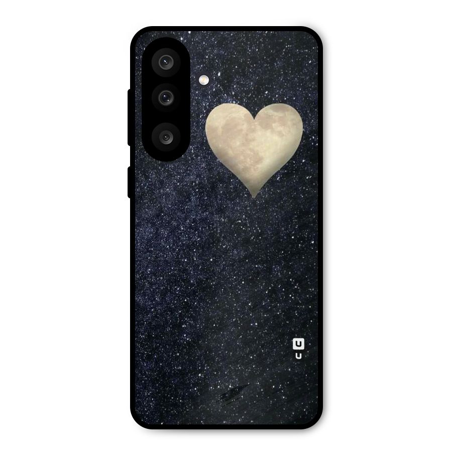 Galaxy Space Heart Metal Back Case for Galaxy M56
