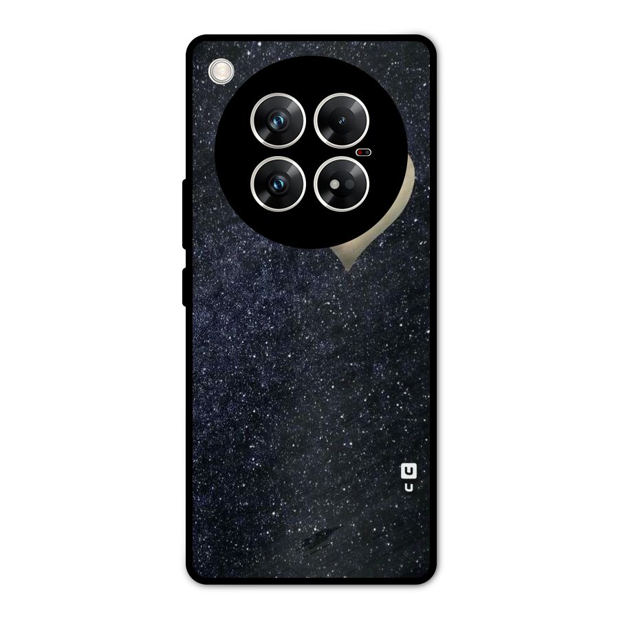 Galaxy Space Heart Metal Back Case for Infinix Zero 40 5G