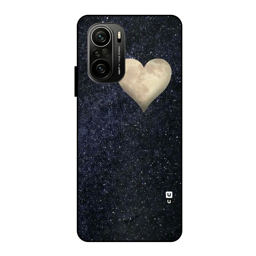 Galaxy Space Heart Metal Back Case for Mi 11X Pro