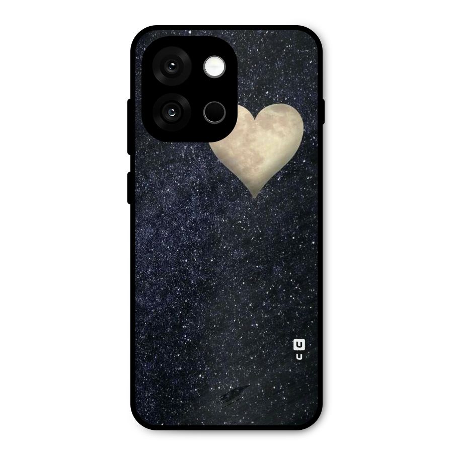 Galaxy Space Heart Metal Back Case for OnePlus 13s