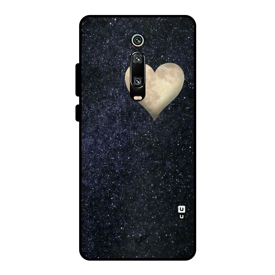 Galaxy Space Heart Metal Back Case for Redmi K20
