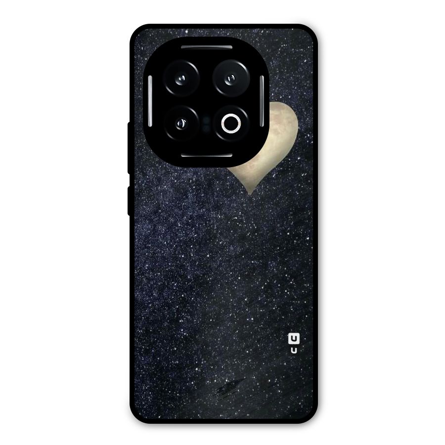 Galaxy Space Heart Metal Back Case for iQOO 13