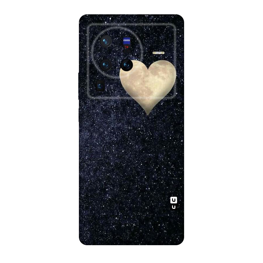 Galaxy Space Heart Original Polycarbonate Back Case for Vivo X80