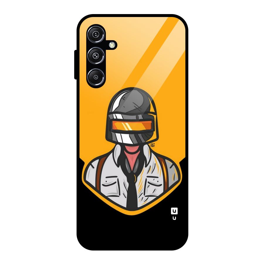 Game Lover Glass Back Case for Galaxy M34 5G