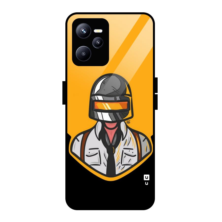 Game Lover Glass Back Case for Realme C35