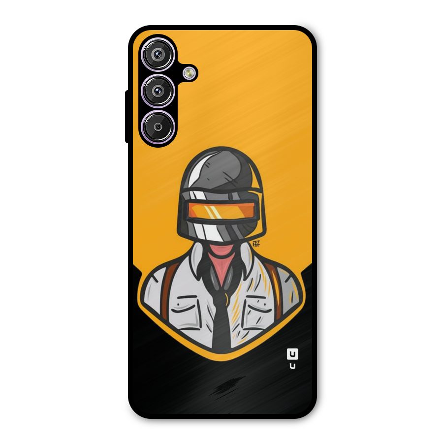Game Lover Metal Back Case for Galaxy M15