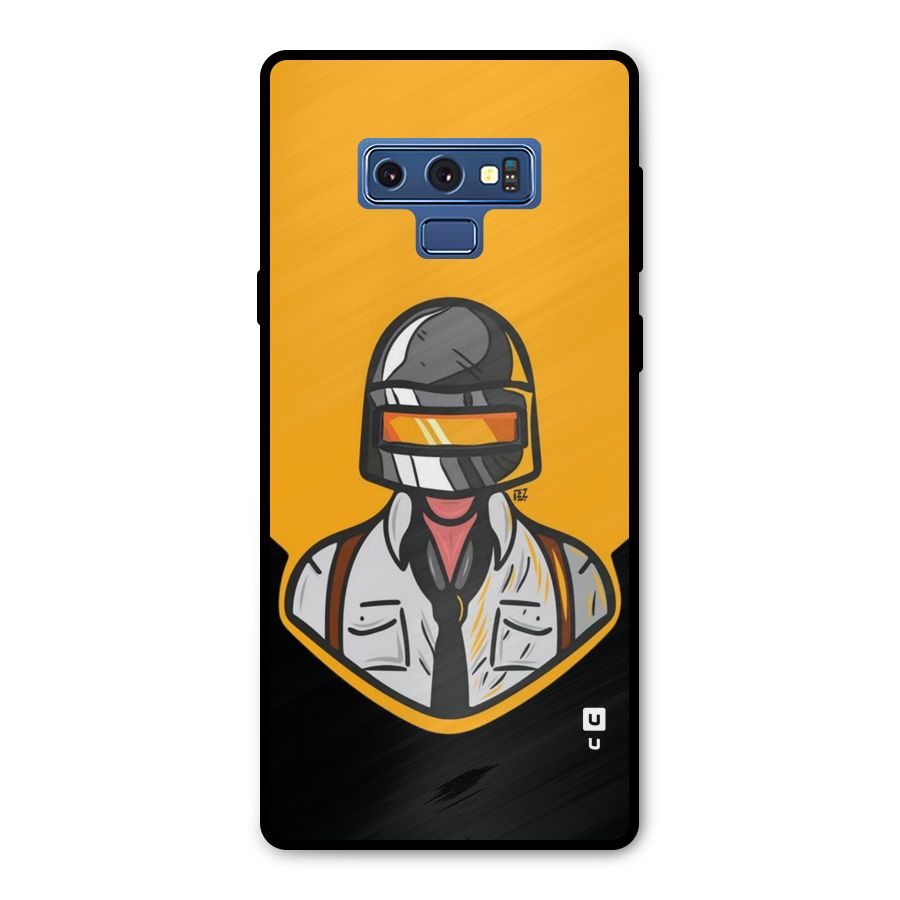 Game Lover Metal Back Case for Galaxy Note 9