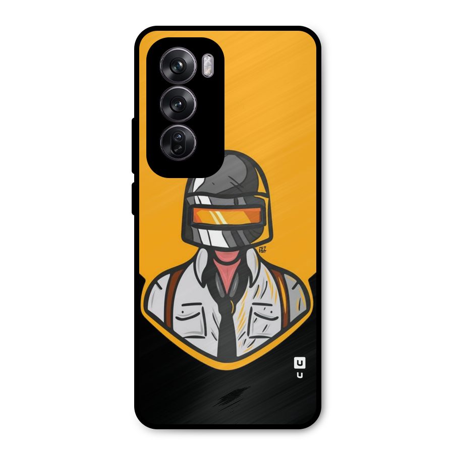 Game Lover Metal Back Case for Oppo Reno12 Pro