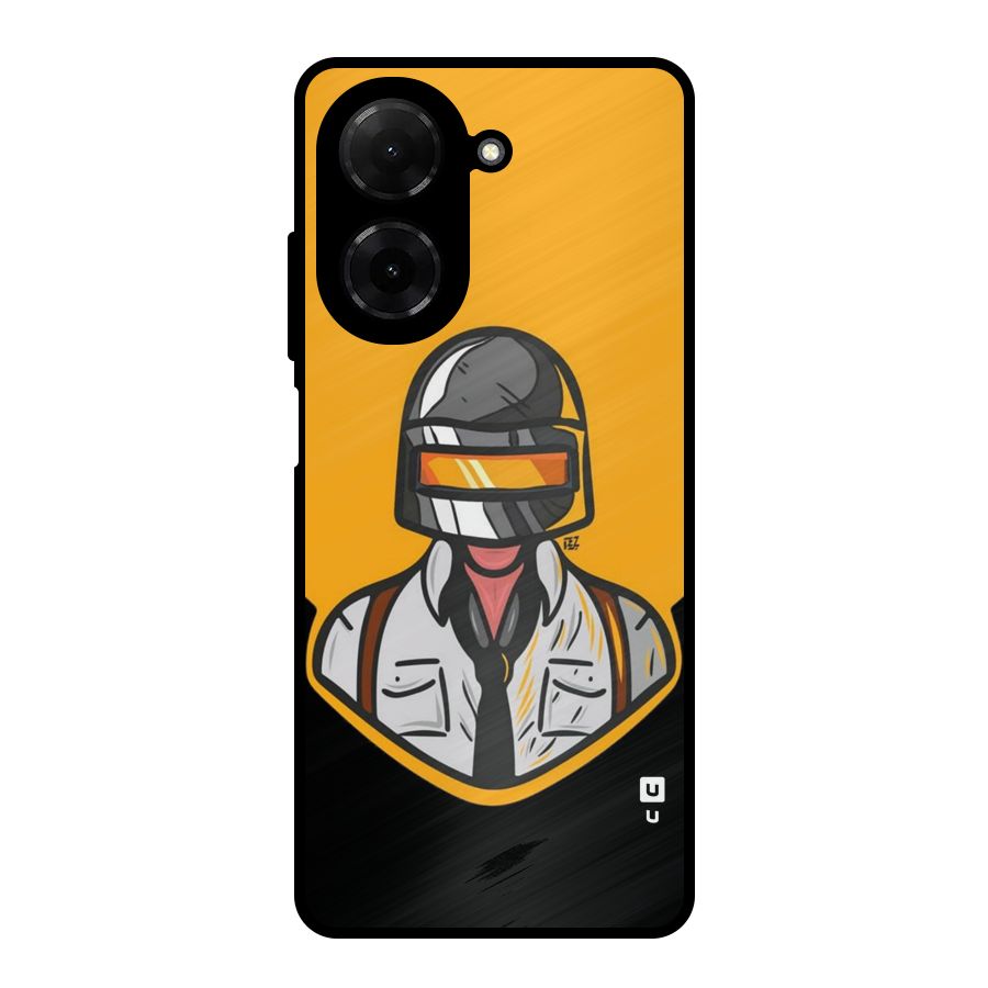 Game Lover Metal Back Case for Redmi A5 4G