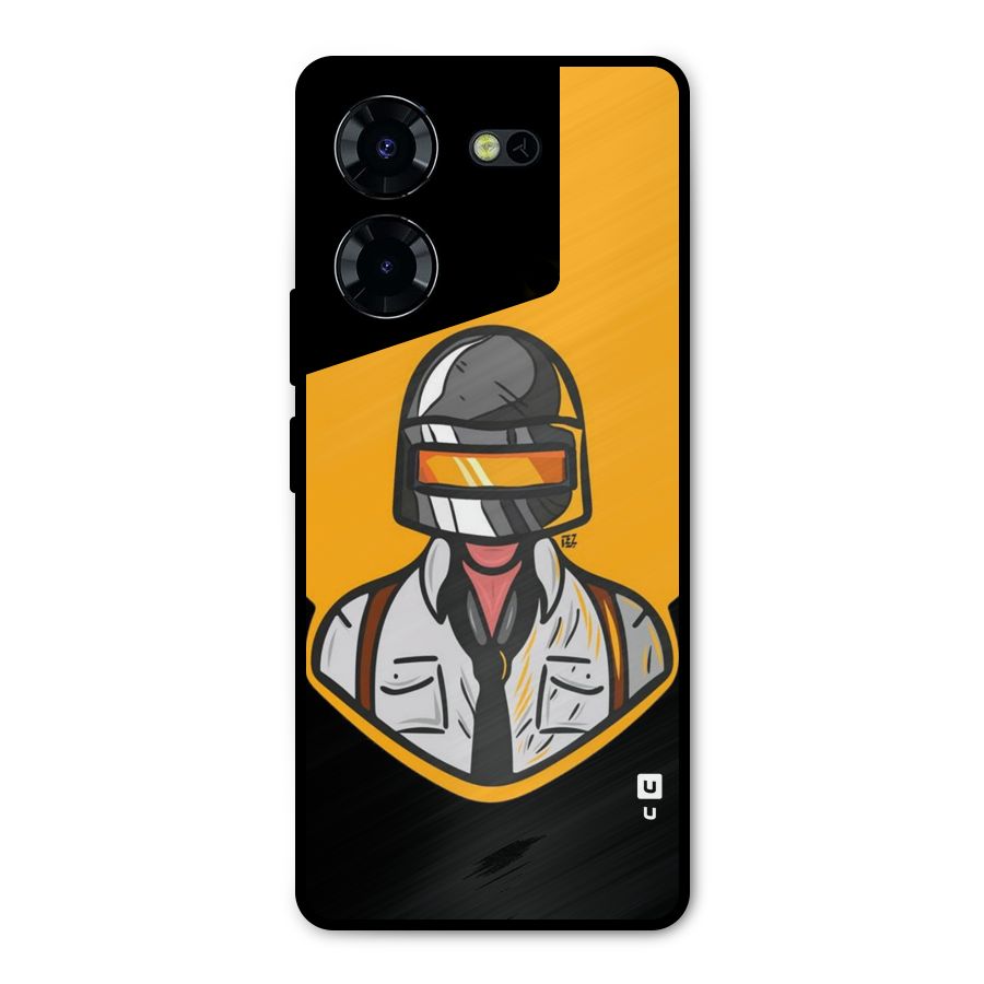 Game Lover Metal Back Case for Tecno Pova 5 Pro 5G