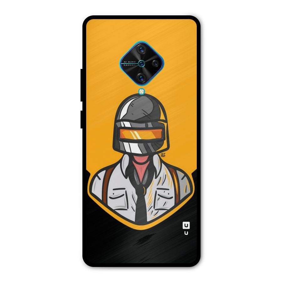 Game Lover Metal Back Case for Vivo S1 Pro