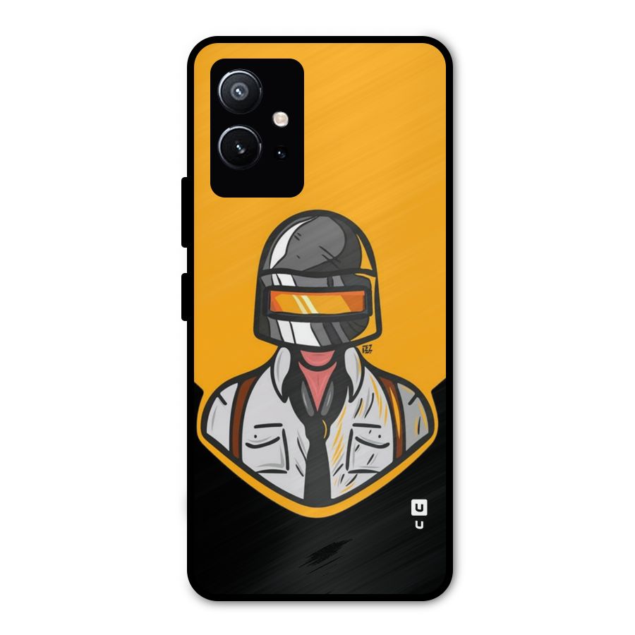 Game Lover Metal Back Case for Vivo T1 5G
