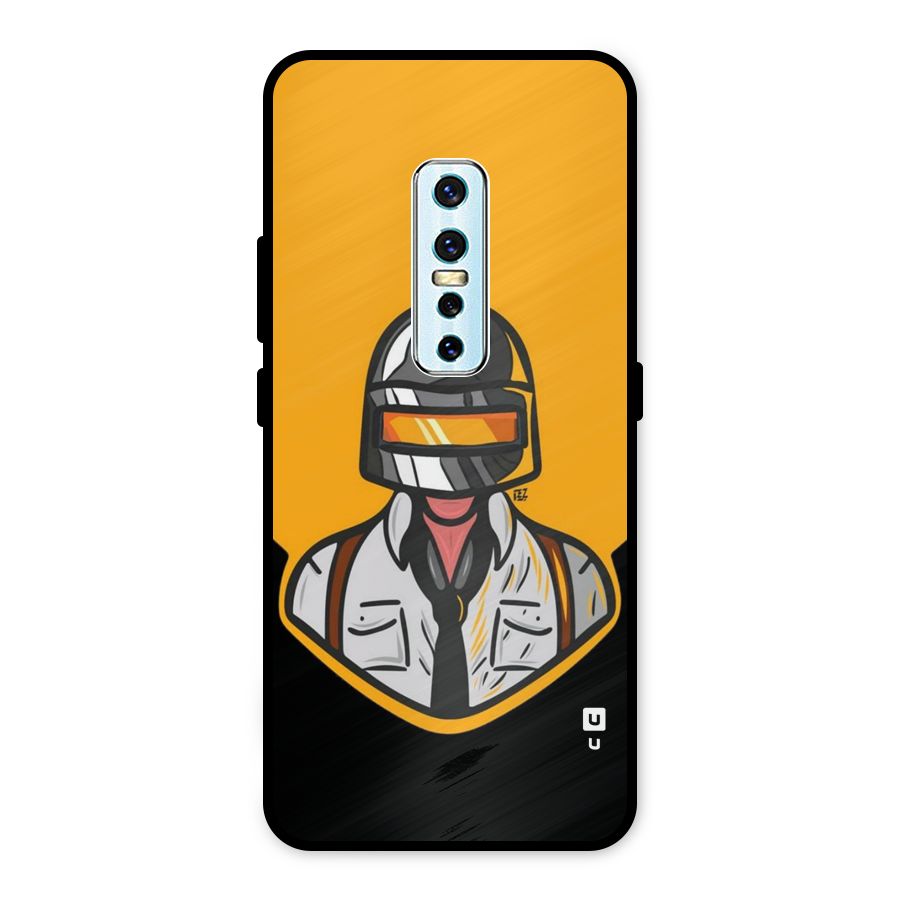 Game Lover Metal Back Case for Vivo V17 Pro