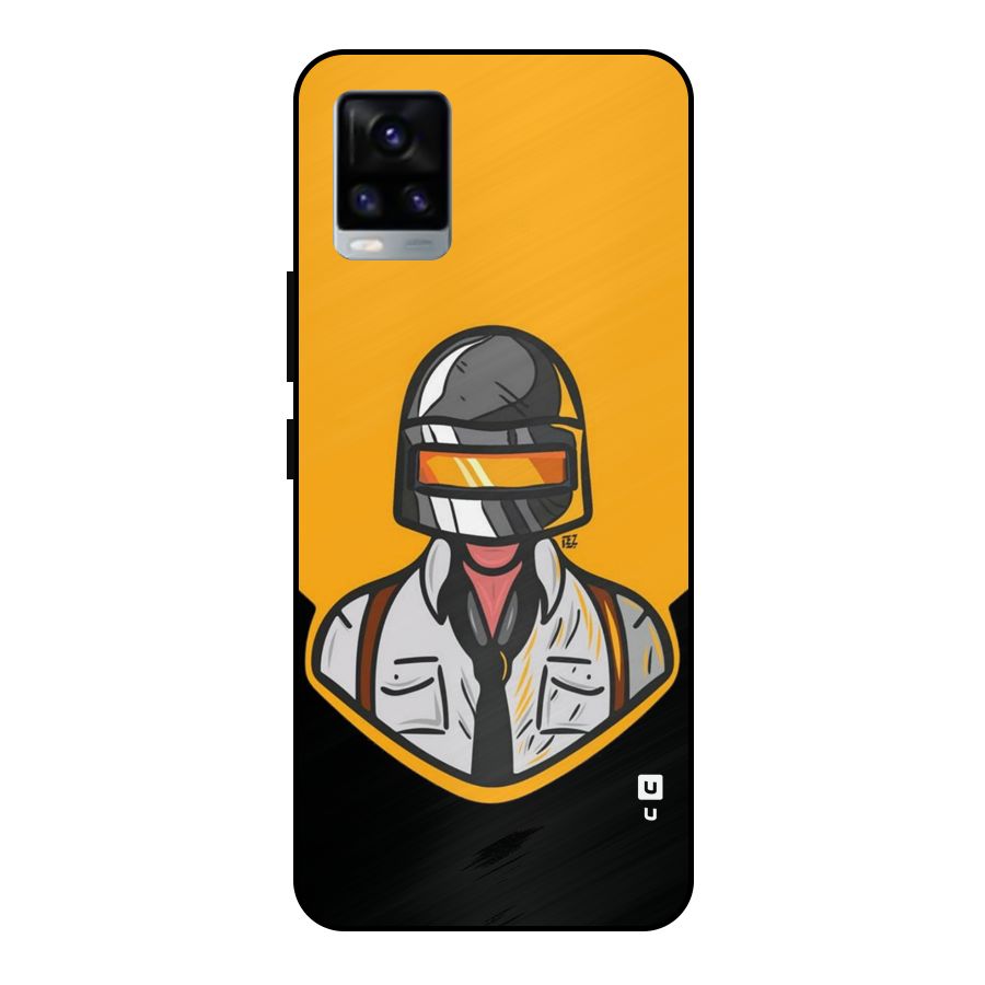 Game Lover Metal Back Case for Vivo V20 2021