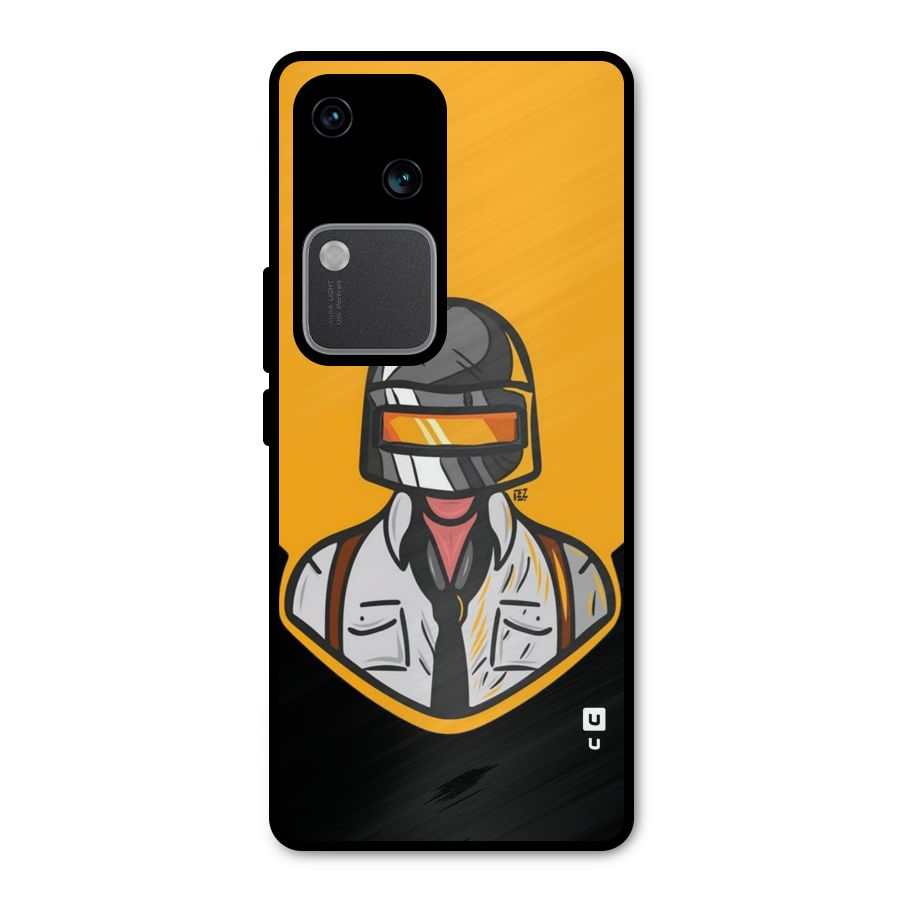Game Lover Metal Back Case for Vivo V30