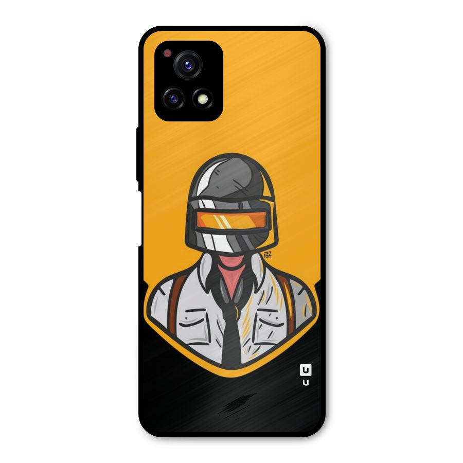 Game Lover Metal Back Case for Vivo Y72 5G
