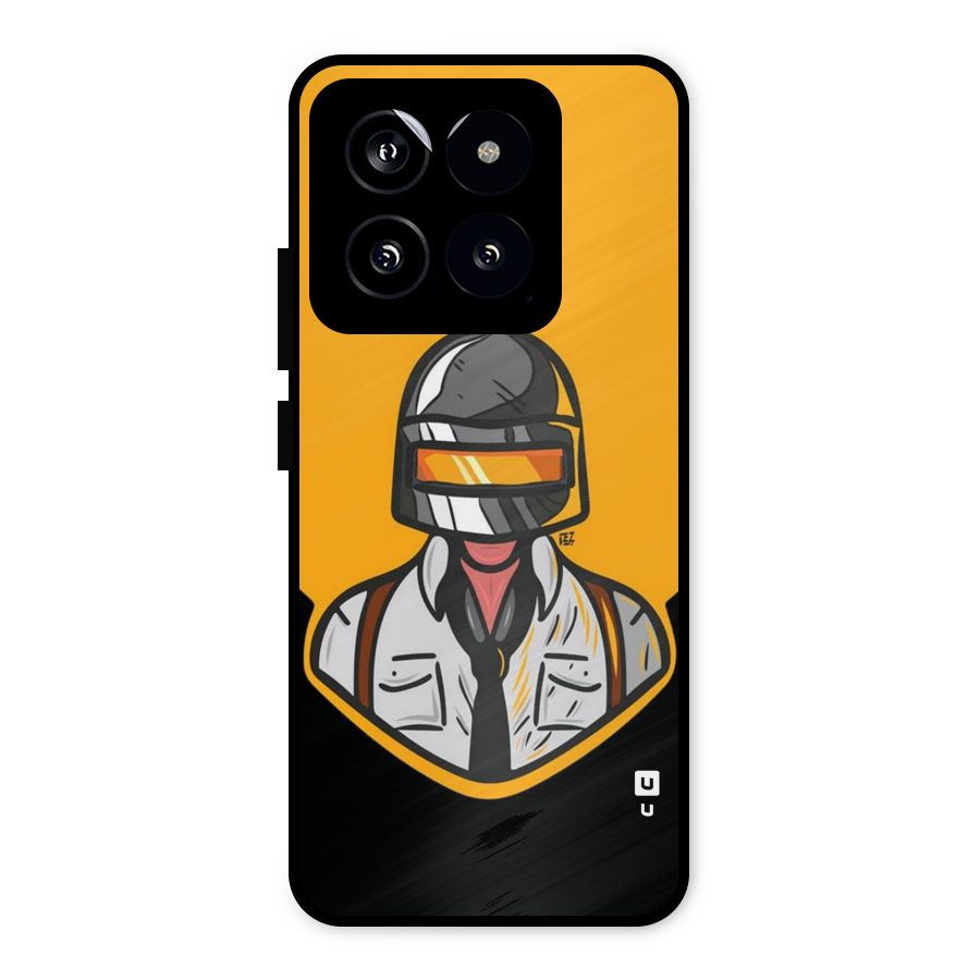 Game Lover Metal Back Case for Xiaomi 14
