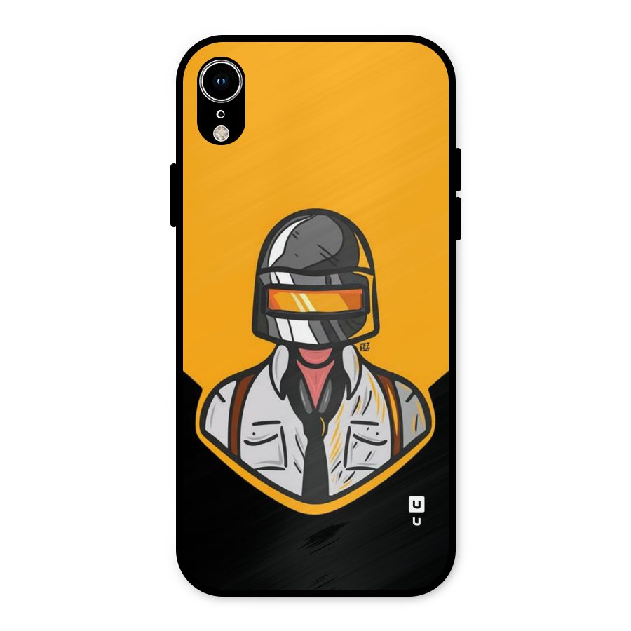 Game Lover Metal Back Case for iPhone XR