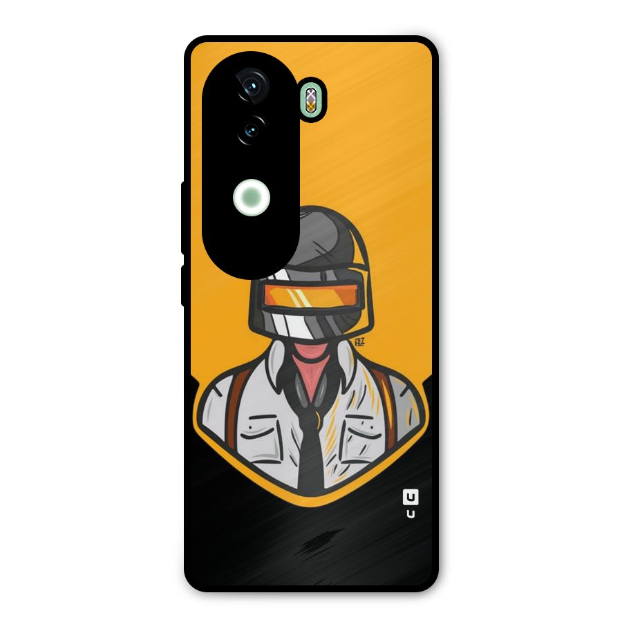Game Lover Metal Back Case for iQOO Z9s