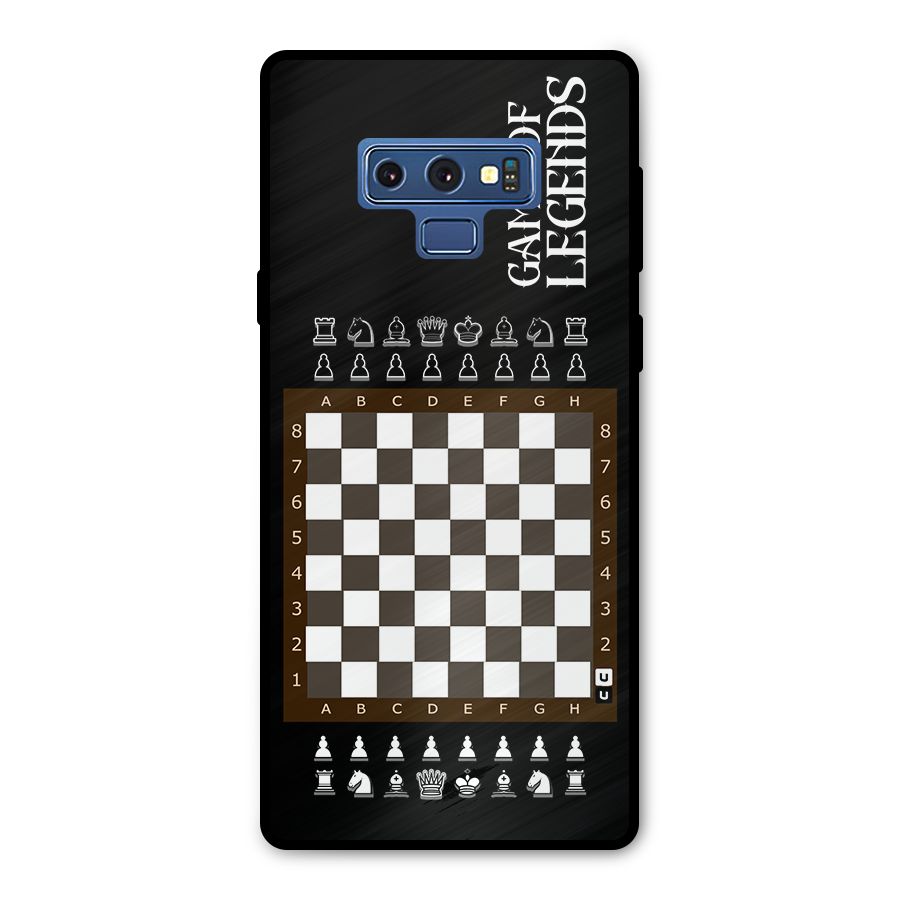 Game Of Legends Metal Back Case for Galaxy Note 9