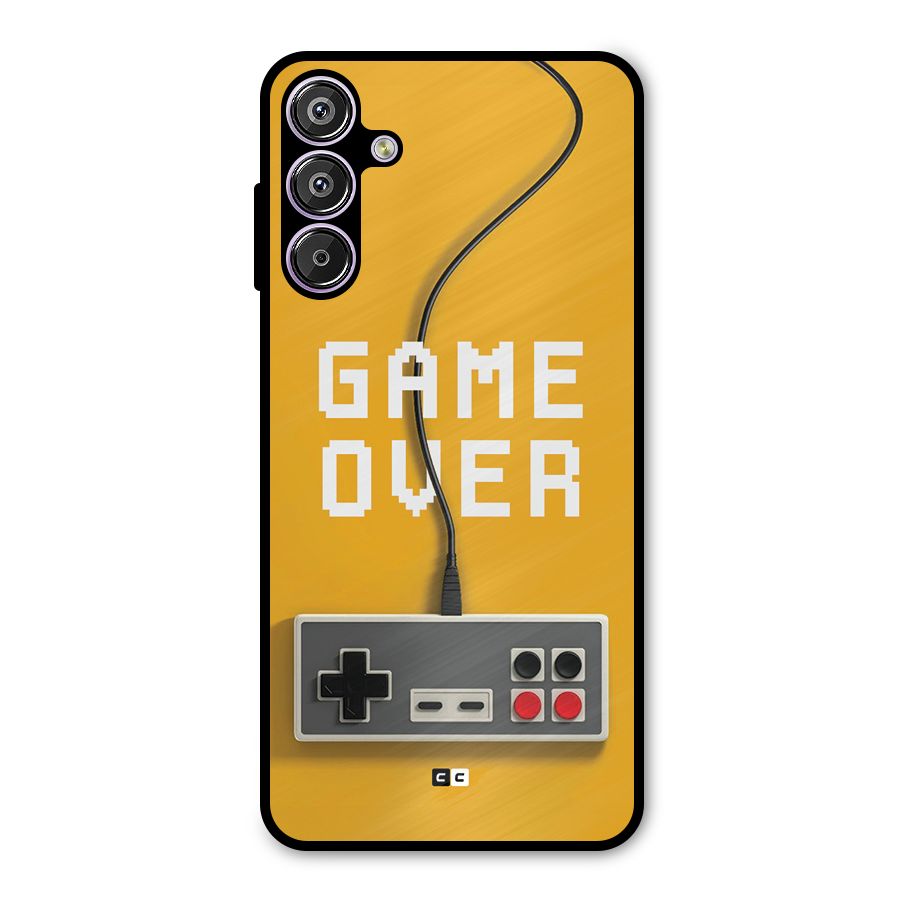 Game Over Remote Metal Back Case for Galaxy M15
