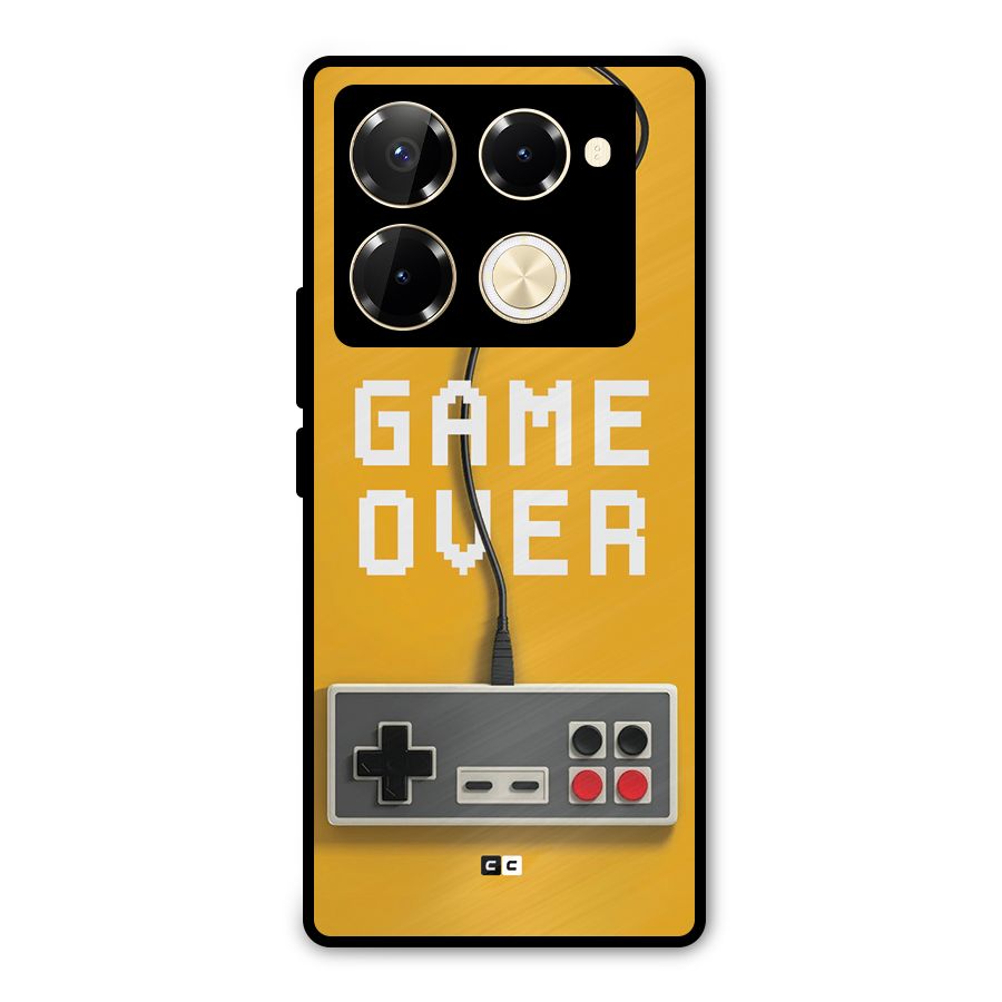 Game Over Remote Metal Back Case for Infinix Note 40 Pro