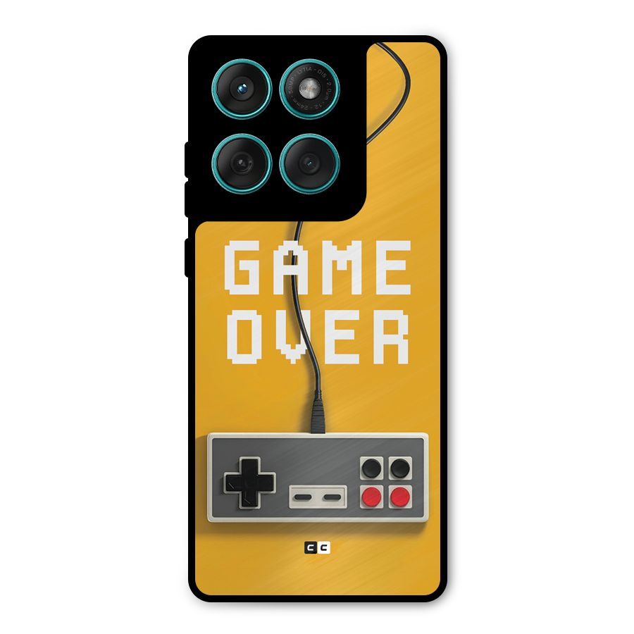 Game Over Remote Metal Back Case for Motorola Edge 60