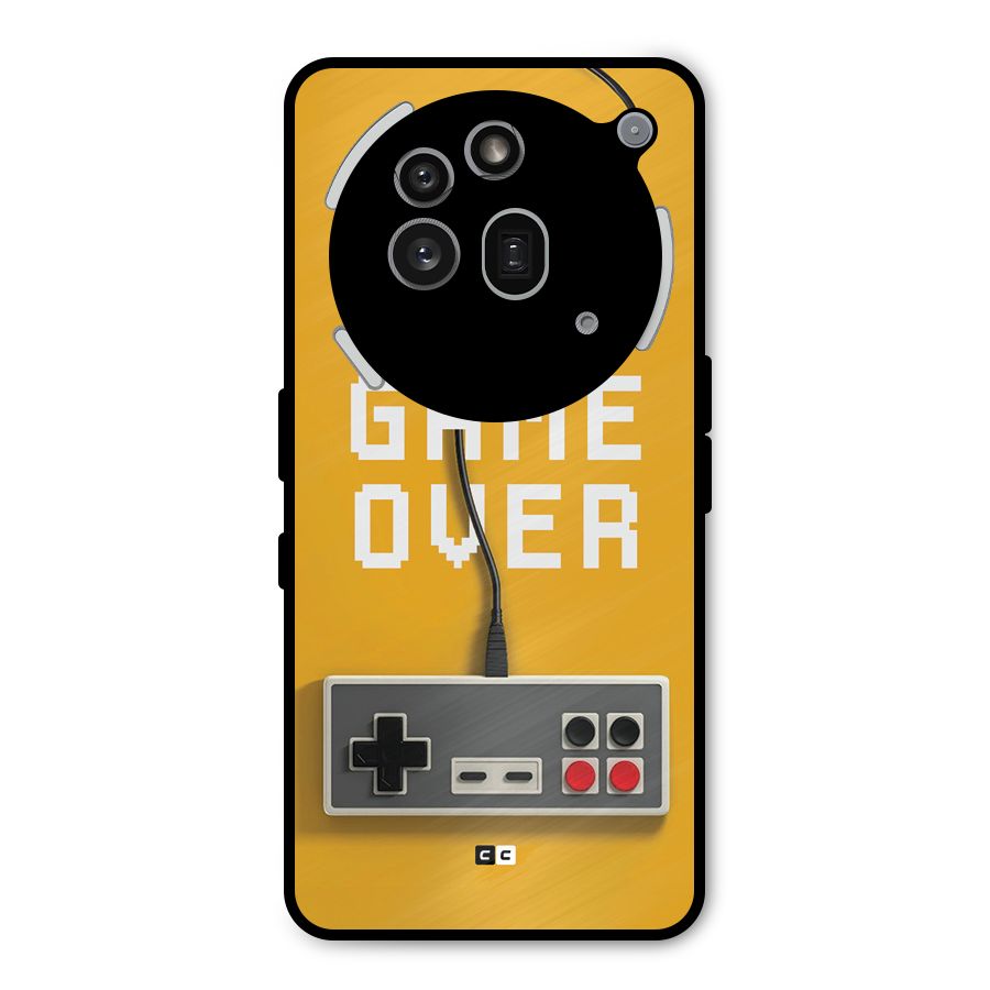 Game Over Remote Metal Back Case for Nothing Phone 3a Pro