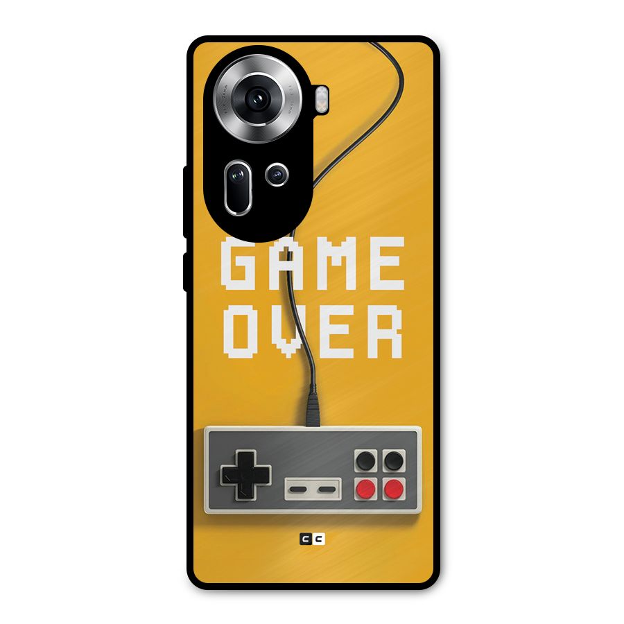 Game Over Remote Metal Back Case for Oppo Reno11 5G