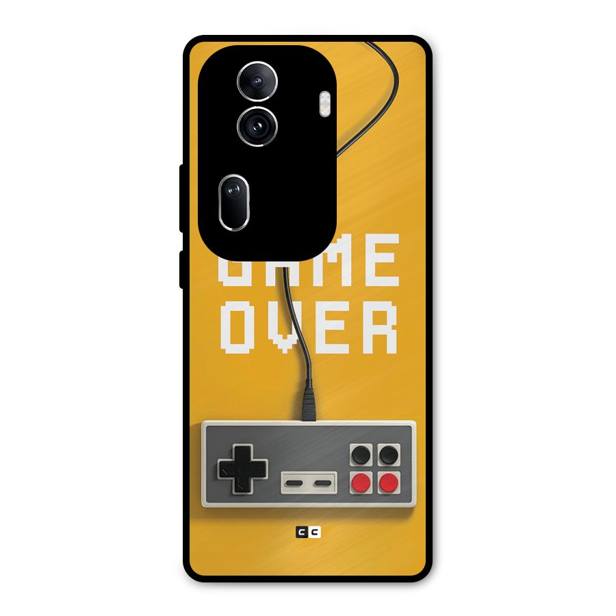 Game Over Remote Metal Back Case for Oppo Reno11 Pro 5G