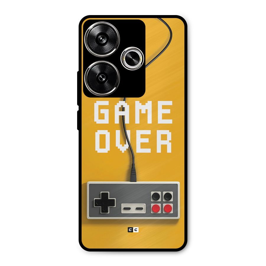 Game Over Remote Metal Back Case for Poco F6