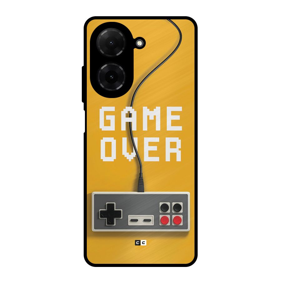 Game Over Remote Metal Back Case for Redmi A5 4G