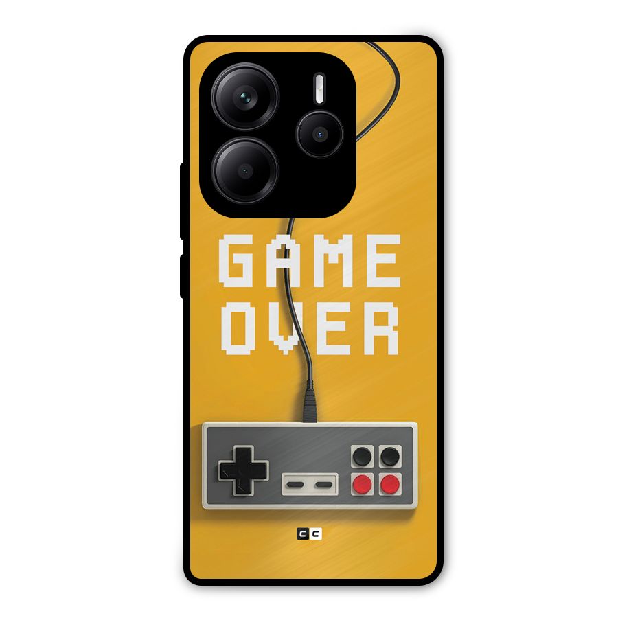 Game Over Remote Metal Back Case for Redmi Note 14 5G