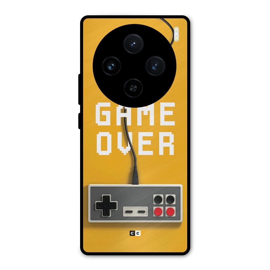 Game Over Remote Metal Back Case for Vivo X100