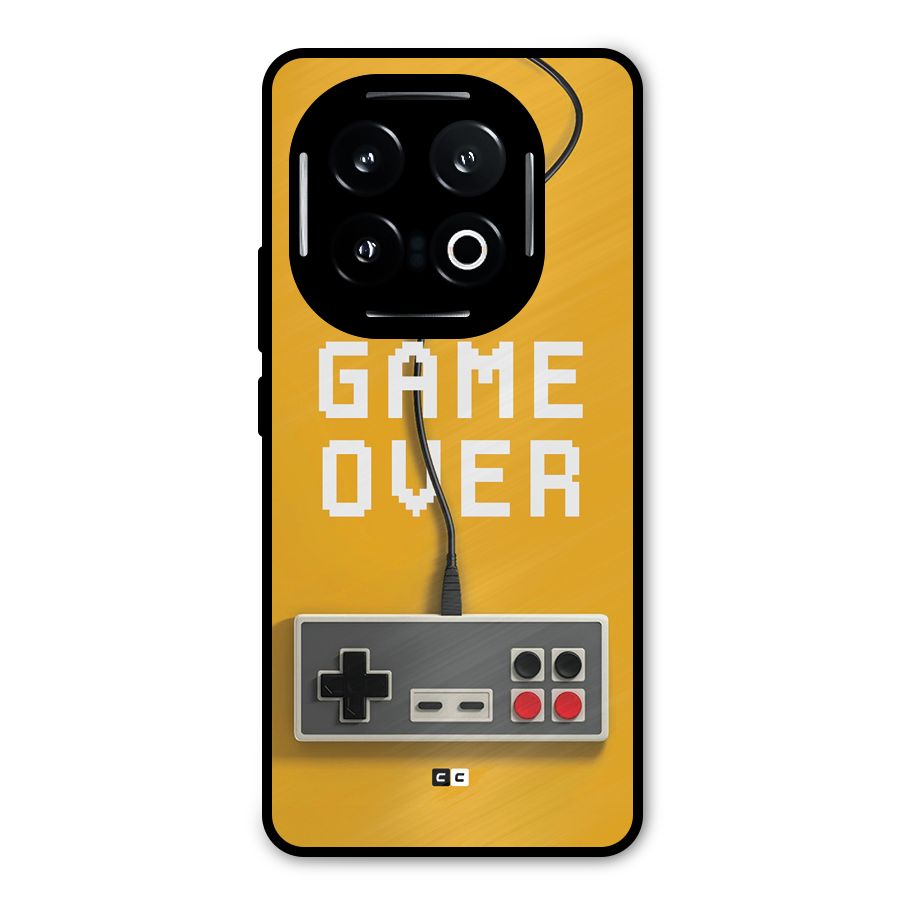 Game Over Remote Metal Back Case for iQOO 13