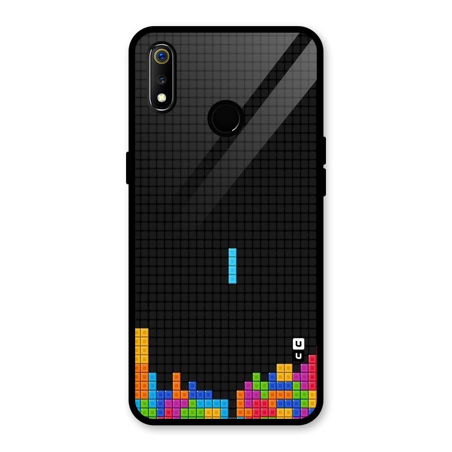 Game Play Glass Back Case for Realme 3i