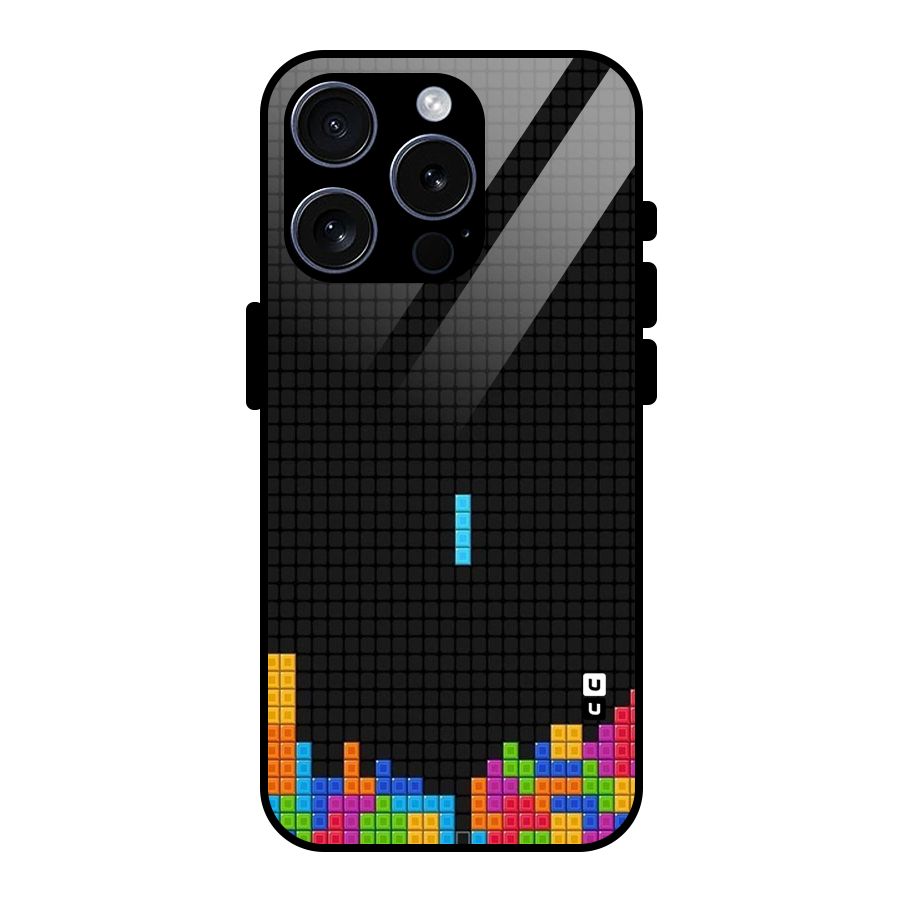 Game Play Glass Back Case for iPhone 15 Pro
