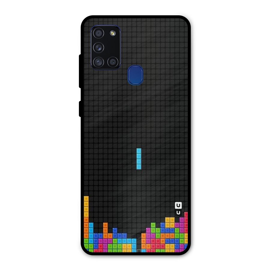 Game Play Metal Back Case for Galaxy A21s