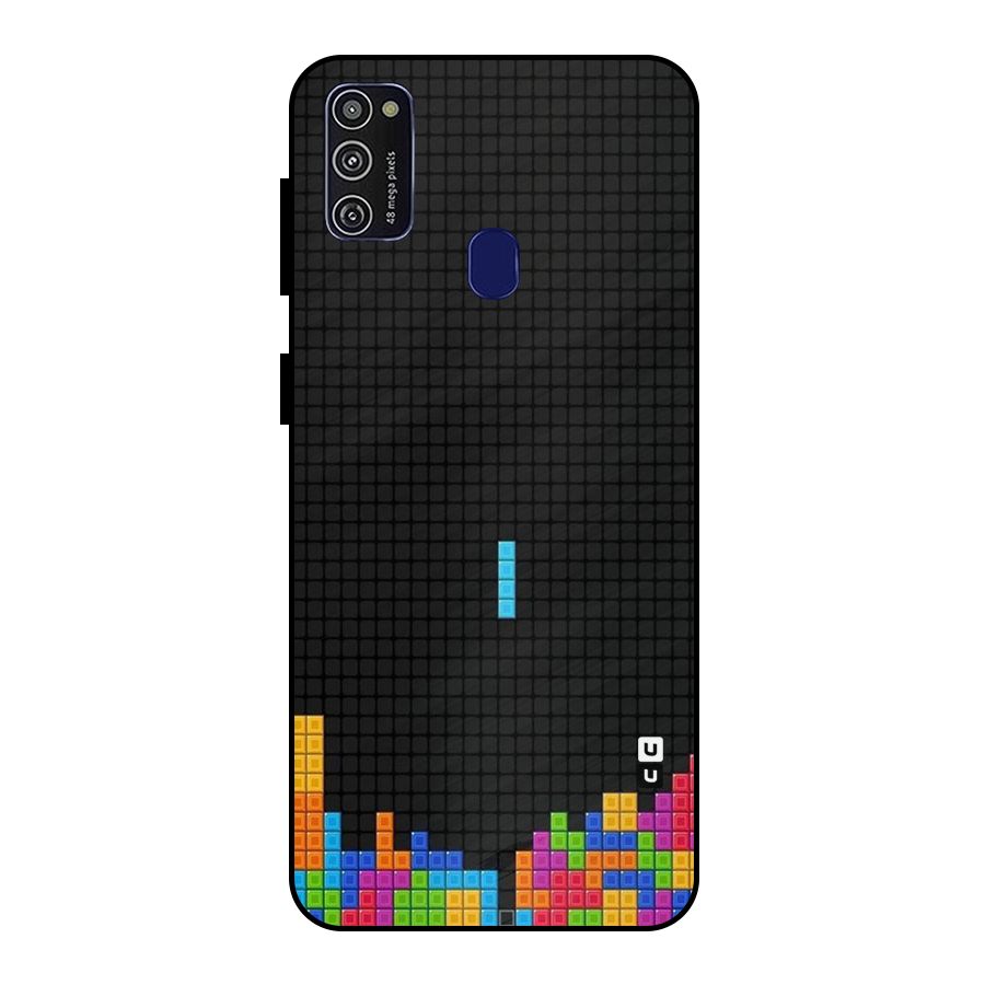 Game Play Metal Back Case for Galaxy M21