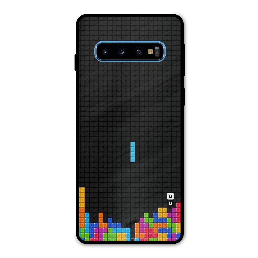 Game Play Metal Back Case for Galaxy S10