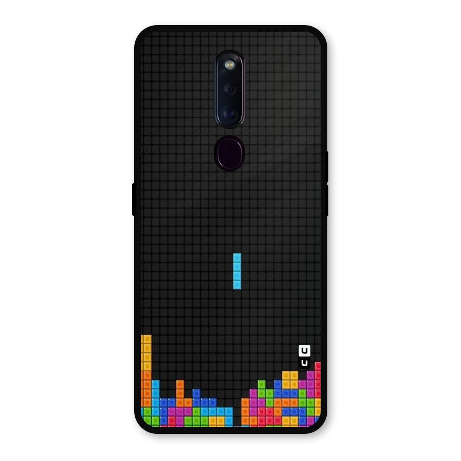 Game Play Metal Back Case for Oppo F11 Pro