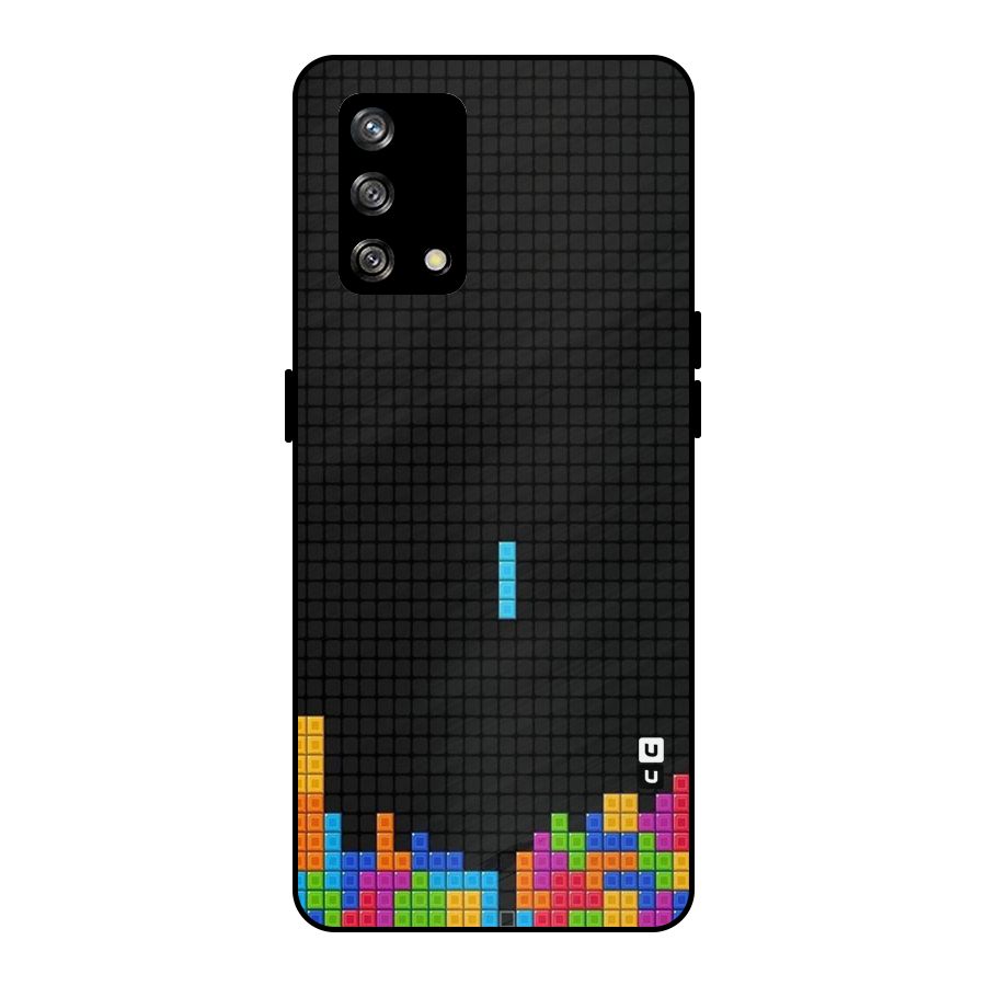 Game Play Metal Back Case for Oppo F19