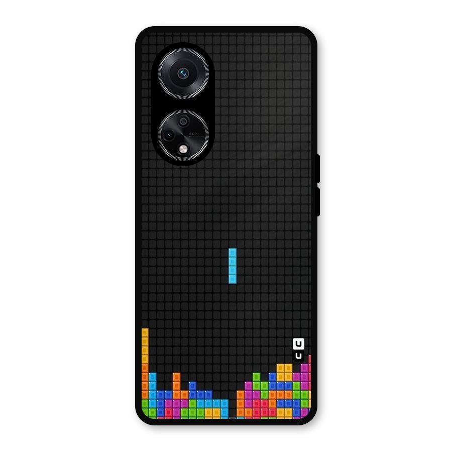 Game Play Metal Back Case for Oppo F23