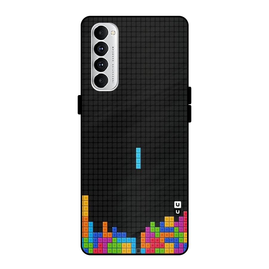 Game Play Metal Back Case for Oppo Reno4 Pro