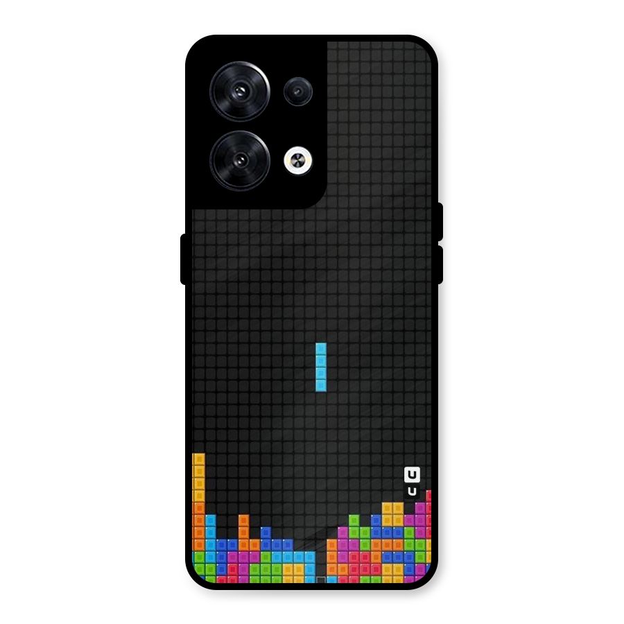 Game Play Metal Back Case for Oppo Reno8 5G