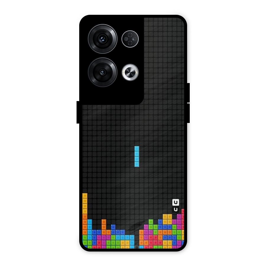 Game Play Metal Back Case for Oppo Reno8 Pro 5G