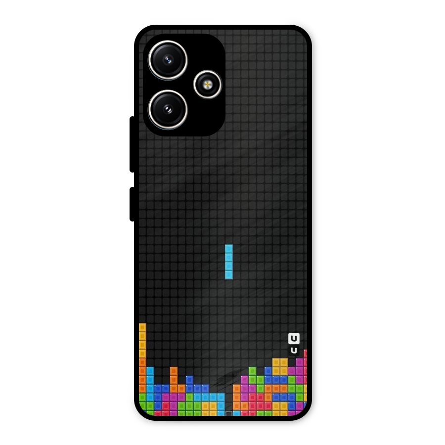 Game Play Metal Back Case for Poco M6 Pro